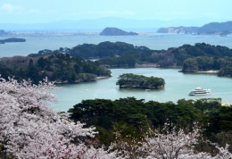 饱览日本三景松岛全貌 船游四大观八大景