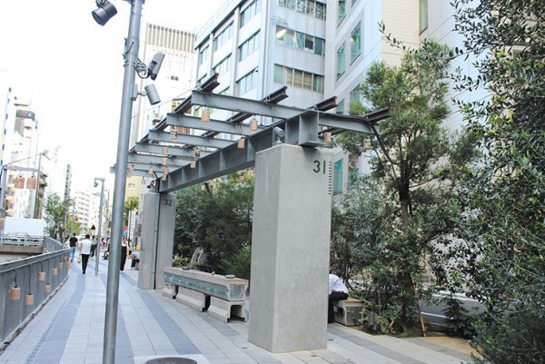 涩谷川高架柱的管理号码31