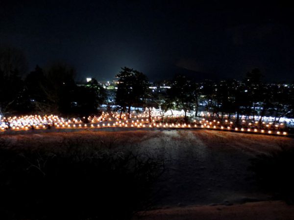 弘前城雪灯笼节