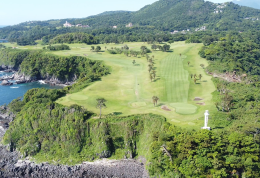【日本美海景10】日本著名的海上高尔夫球场